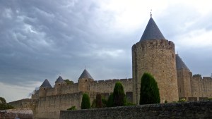The storm came out of nowhere, we cut our visit short. Good thing we had finished our lunch.