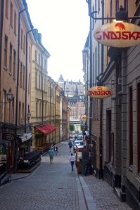 Typical city street.