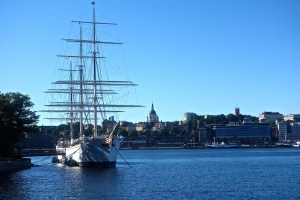 Did a lot of boat watching, too.