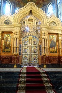 Interior of the Church of the Spilled Blood
