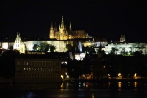 View of the Castle at night