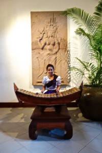 This little gal played music for everyone in the mornings as we passed by her on our way to breakfast.