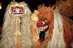 Decorations for the night of Babi Guling!