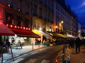 This is your typical "cafe after cafe" in our neighborhood, we love this! 