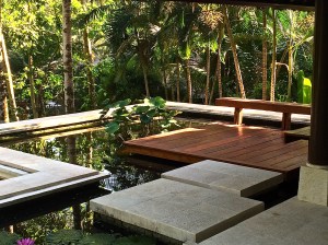 This is our roof to our villa.