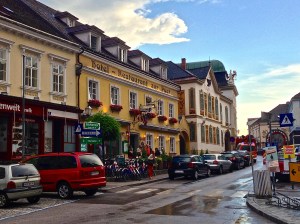 Two weeks ago, this place was flooded up to the top step of Hotel. Good timing on our part!