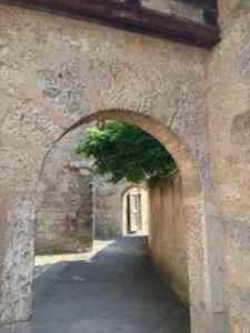 Fourth section to entrance