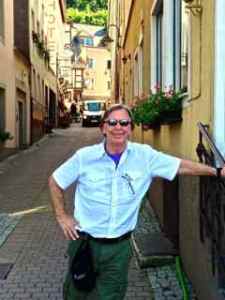 Norm looking like a tourist.....NOT!