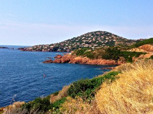 Nice little village up ahead of us.