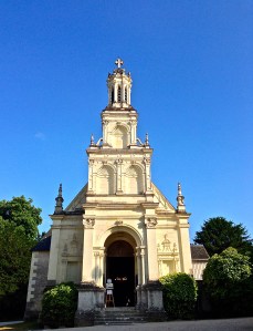 This is the chapel which is a separate building, very unusual for the time.