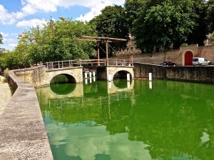 A very old draw bridge