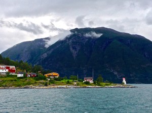 Little village along the fjords.