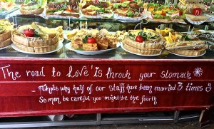 Look what Rita found as we were walking the old town!! Best quote ever!