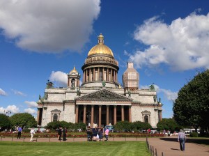 St. Isaac's Church - There have been at least a dozen "brides" taking pictures in front of this church just today!