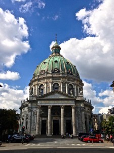 This is the Marble Church of Copenhagen.