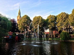 Nice water fountains also.