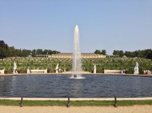 This is from the pond at the end of the gardens.