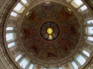 The interior of the dome 