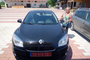 Picked up the car and off we go for 87 days in Europe! 