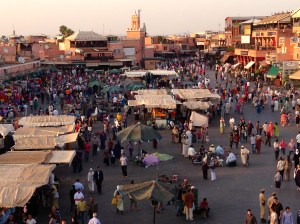 This goes on every night! Thousands of people. What a festival. 