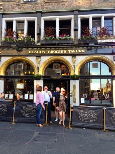 Drinking a pint of ale in the pub, pondering the real estate options.