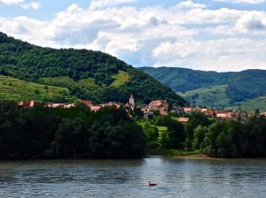 View from our lunch table..