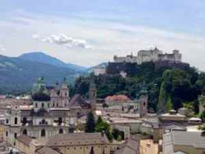View from our walk down from the fortress.