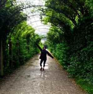 Yeah, Rita's not much for dancing in the rain... but Maria did a great job here!