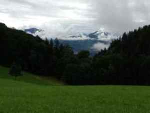 Beautiful, but we can't describe how steep this actually was.