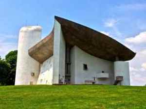 La Chapelle de Ronchamp Notre Dame du Haute in Ronchamp, France