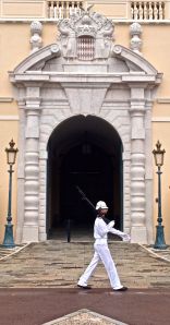 Outside of Prince Ranier's Palace