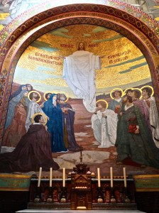 Then of course, the Basilica is lined with these stories.