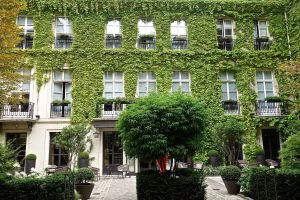 Our hotel in Place de Vosges