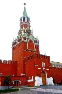 Spasskaya tower in Red Square