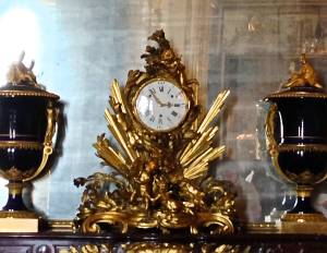 Original Clock, astronomical clock, made in 1749, still keeps perfect time.