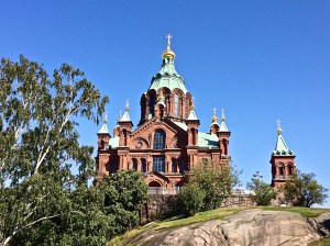 Uspenski Cathedral, Largest orthodox church in western Europe.