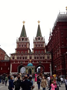 Resurrection Gate - The only gate to Red Square.