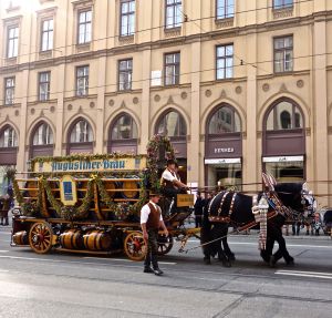 Yep! Another beer wagon!