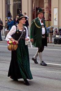 Mini Kegger purse, it actually pours out beer for people watching the parade. 