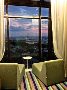 Thought we'd sit here and ponder what to do the next day!