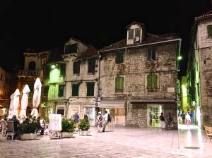 Just a simple corner street inside the Diocletian's Palace. 