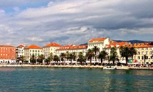 Morning view of the Promenade