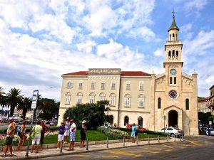 A small simple church in Split