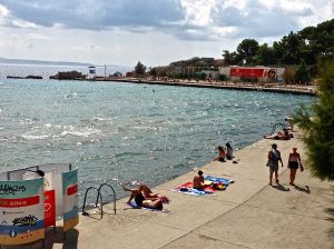 Another beach in Split, for those of you who like to be on the "Edge"!