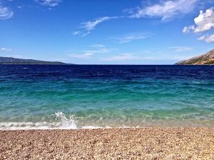 This is where we landed! Took this from my beach chair! Loved watching the colors all day.