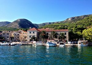 View of Bol, Croatia 