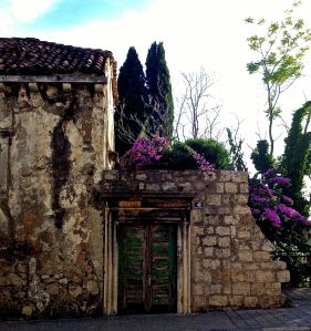 Another beautiful doorway on our walk into town.