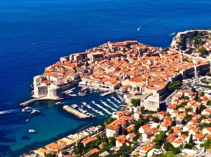 Our best shot of Dubrovnik between the two of us! Trying to get that ONE shot that you see on all the brochures!