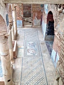 These were build in the landscape and tiered down the sides. A Cliff home resemblance !