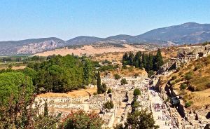 This is the view of Marble Street from atop of the Terrace Houses. 